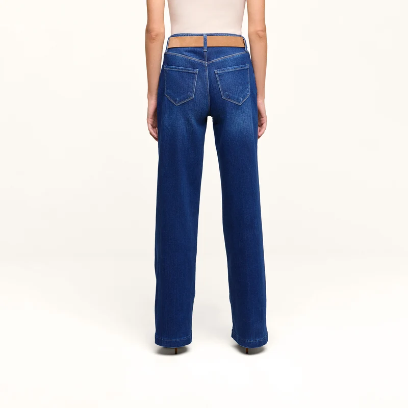 Petite Scottie Wide-Leg Jean