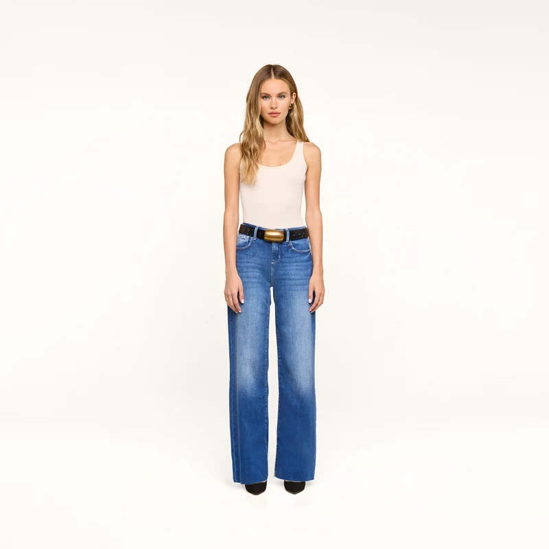 Petite Scottie Wide-Leg Jean