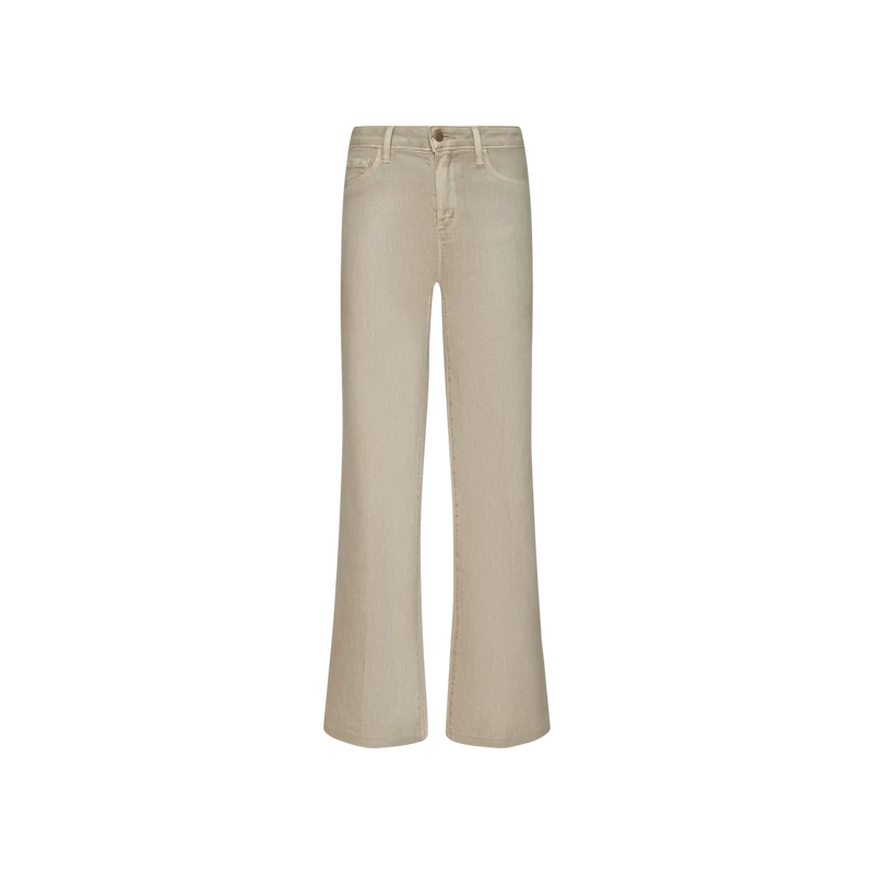Scottie Coated Wide-Leg Jean