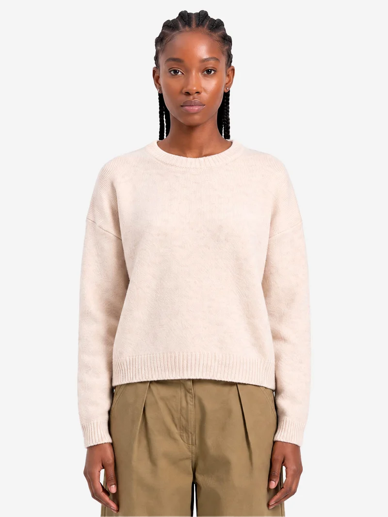 Maglione a palloncino in misto lana