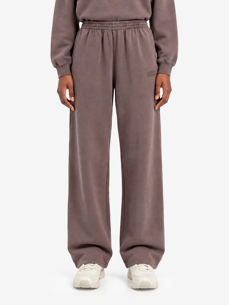 Pantaloni jogger grigi effetto slavato