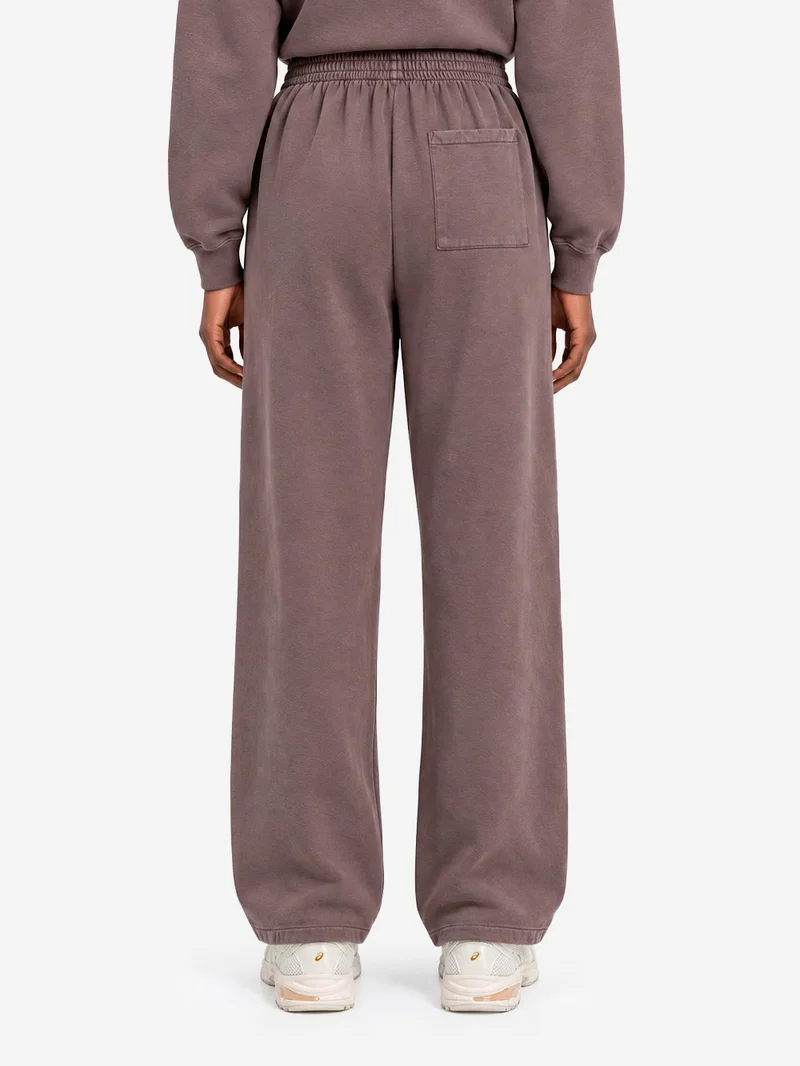Pantaloni jogger grigi effetto slavato