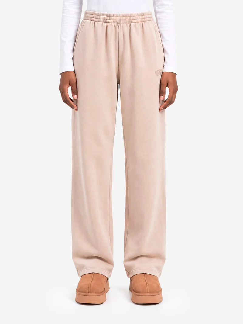 Pantaloni jogger effetto slavato