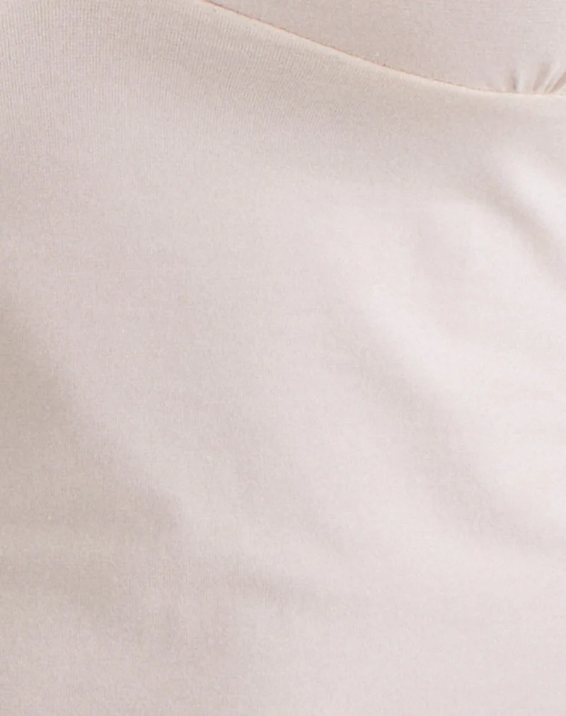 Emberly Plunge Top in Tofu