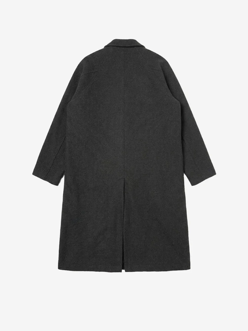 Cappotto grigio Mowbray in misto lana