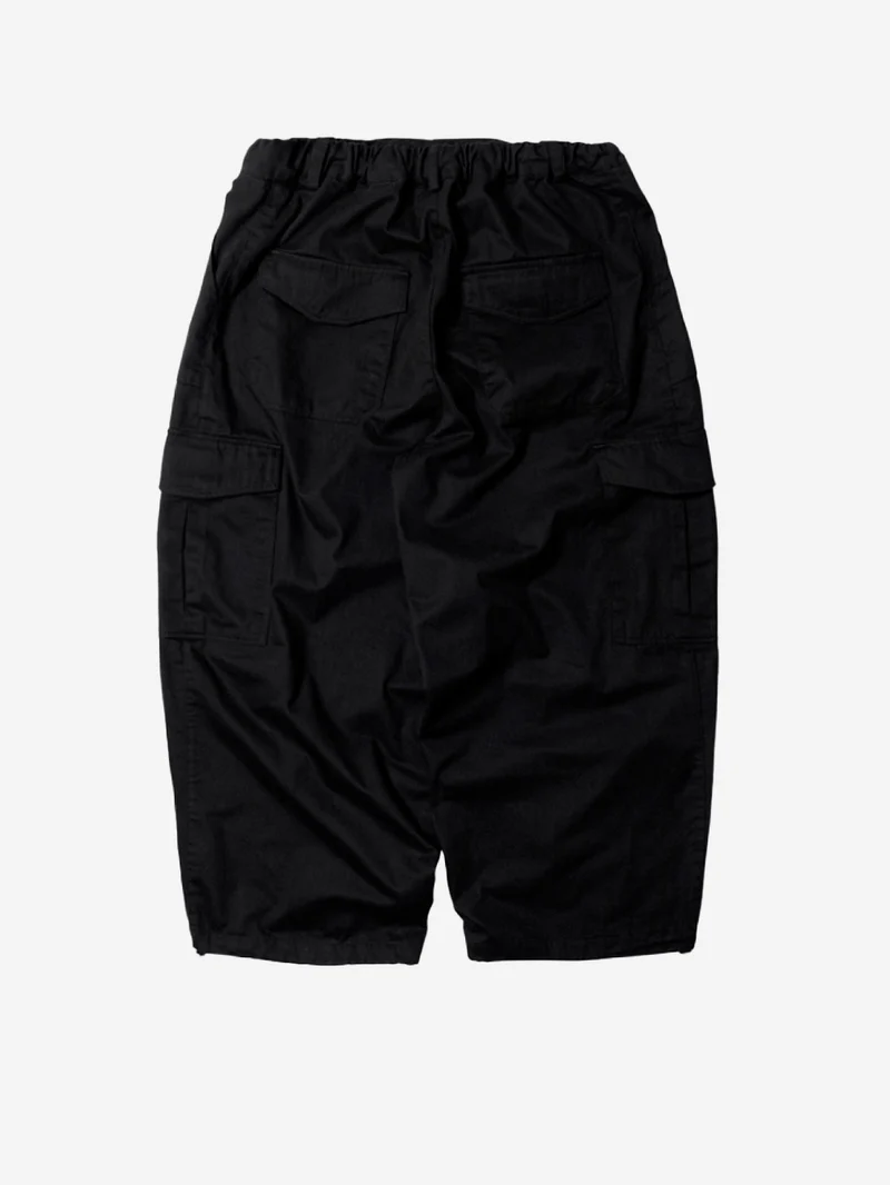 Pantaloni twill cargo Balloon neri