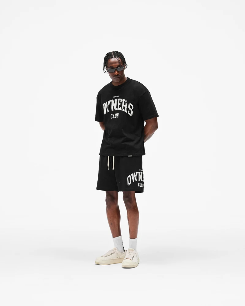 Represent Owners Club T-Shirt - Jet Black