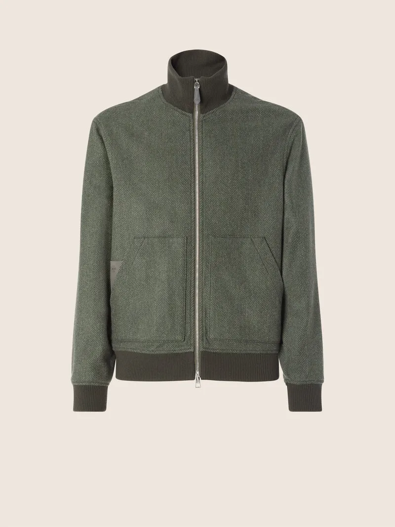 Herringbone Wool Jacket