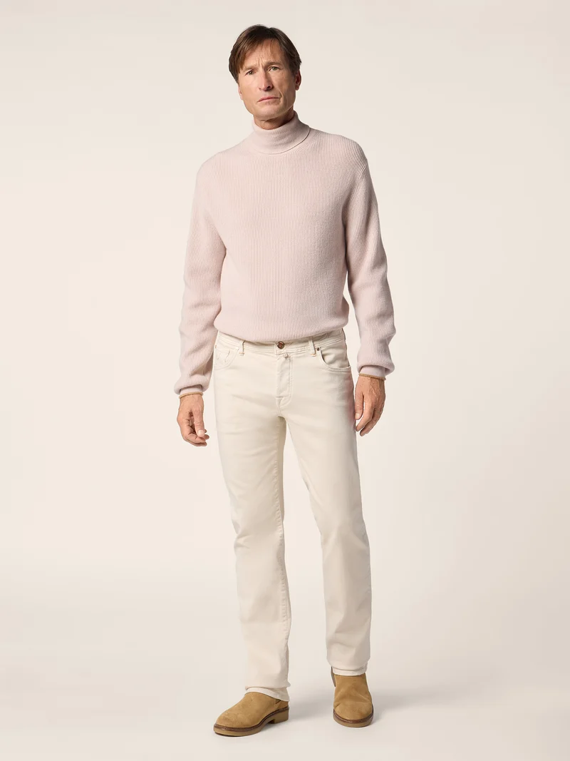 Cashmere English Rib Turtleneck