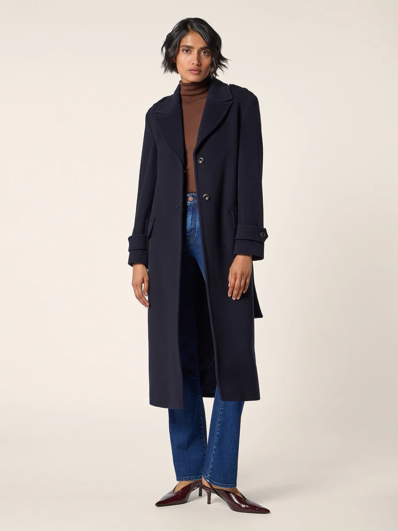 Wool-Cashmere Coat