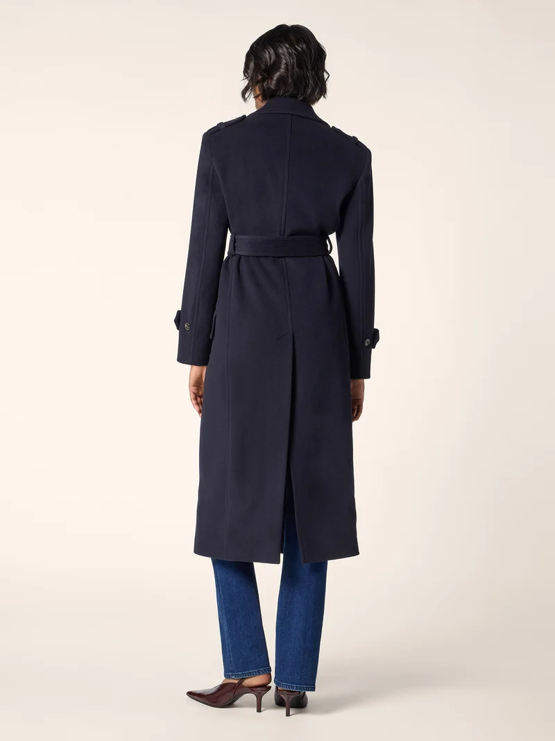 Wool-Cashmere Coat