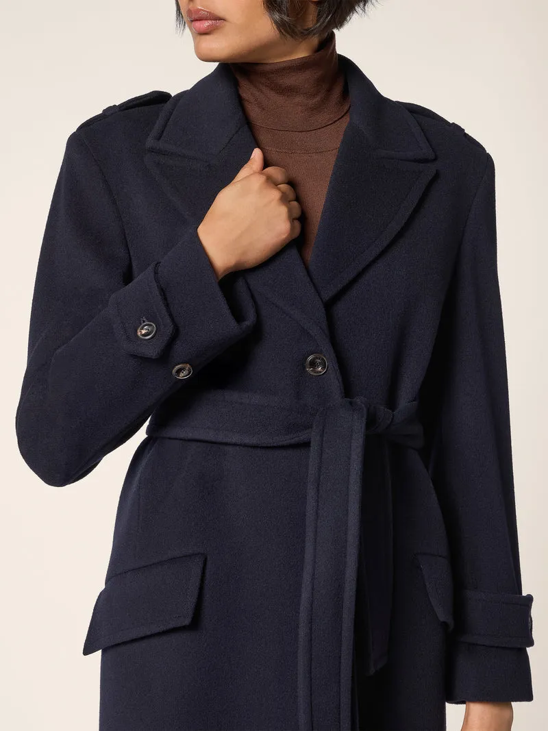 Wool-Cashmere Coat