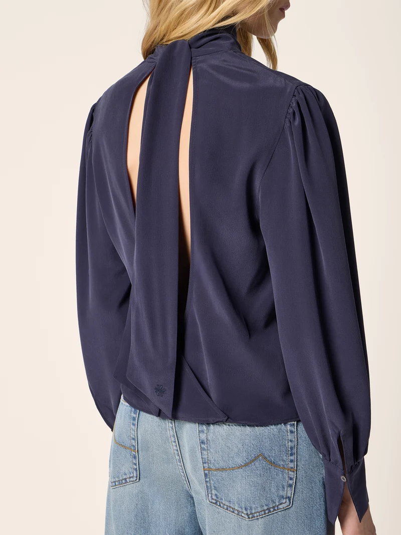 Silk Crêpe de Chine Blouse