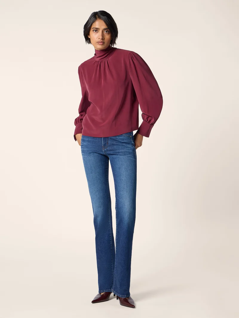 Silk Crêpe de Chine Blouse