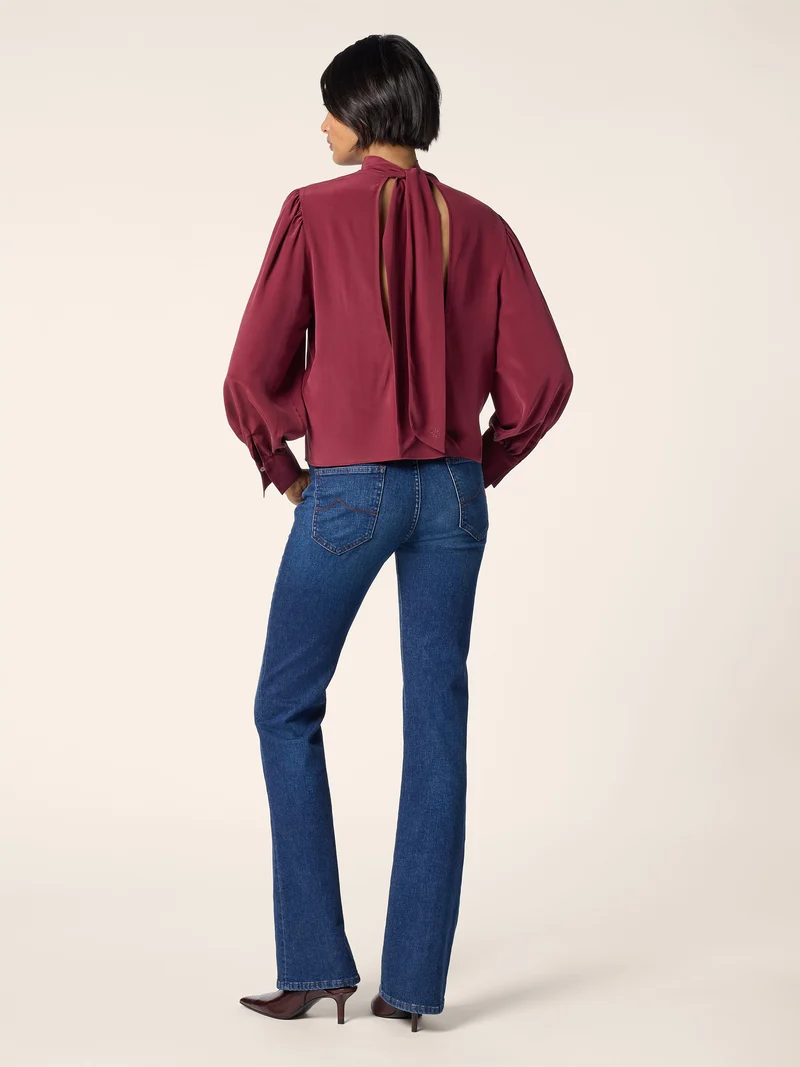 Silk Crêpe de Chine Blouse