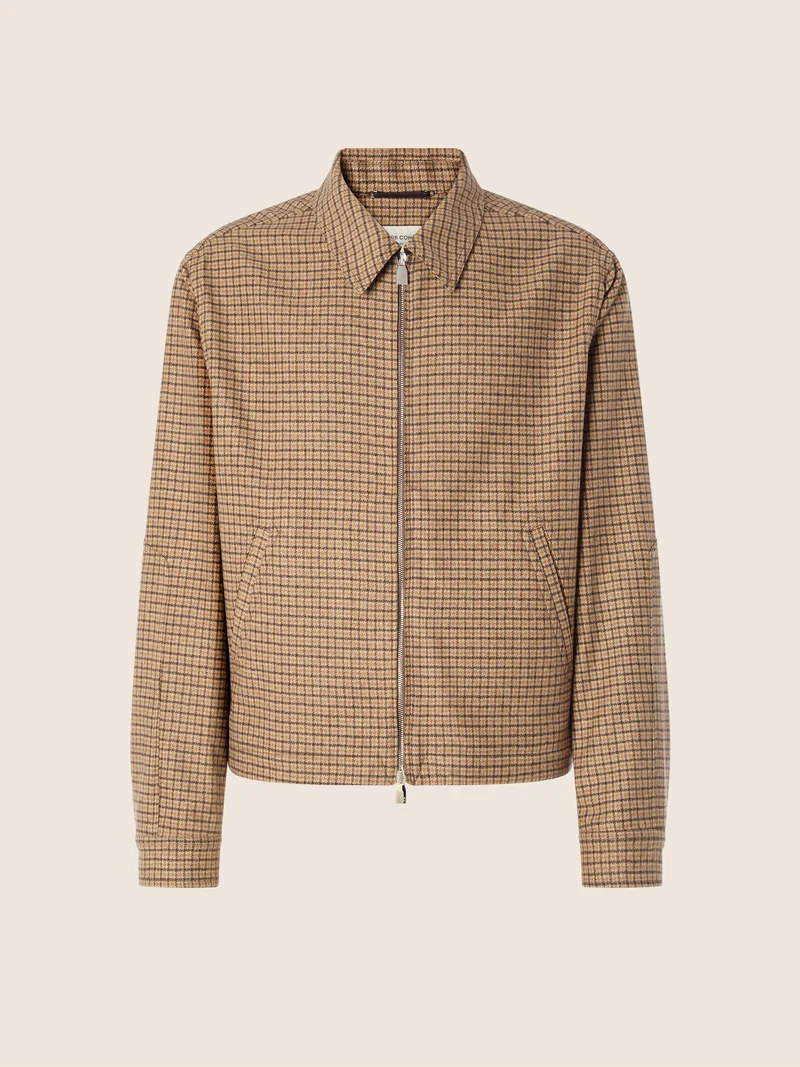 Wool-Cashmere Batavia Trucker Jacket