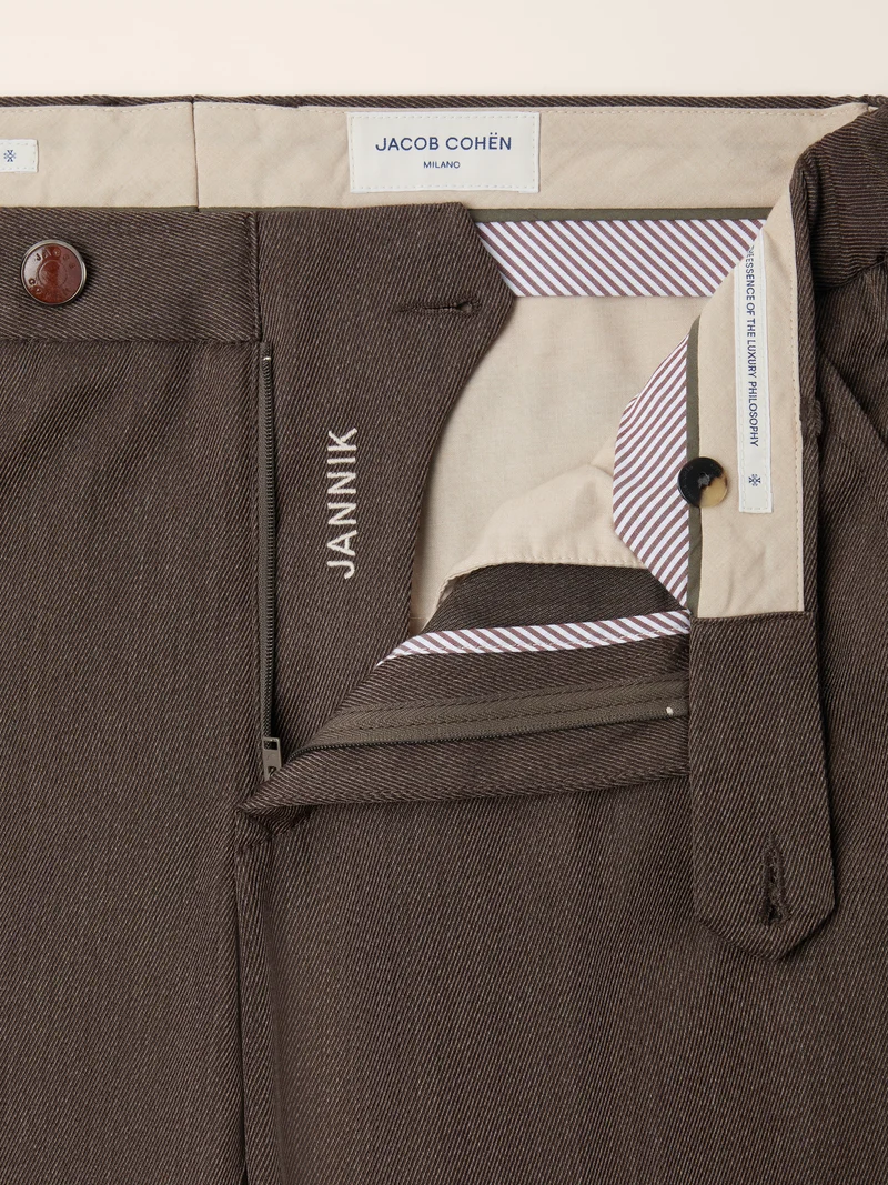 Jannik — Vitale Barberis Canonico Wool Cloth Pants