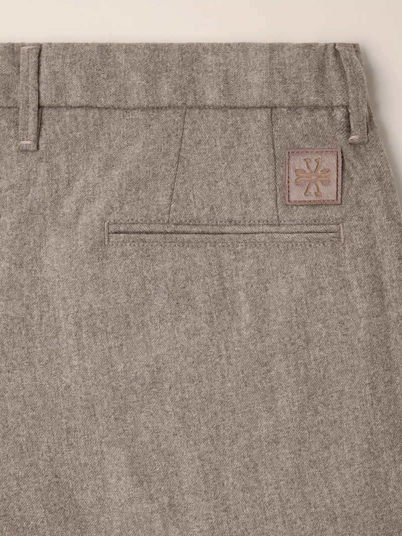 Jannik — Vitale Barberis Canonico Comfort Flannel Pants