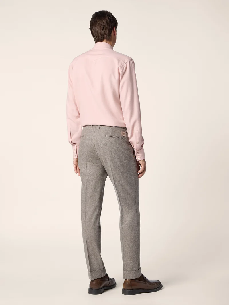 Jannik — Vitale Barberis Canonico Comfort Flannel Pants