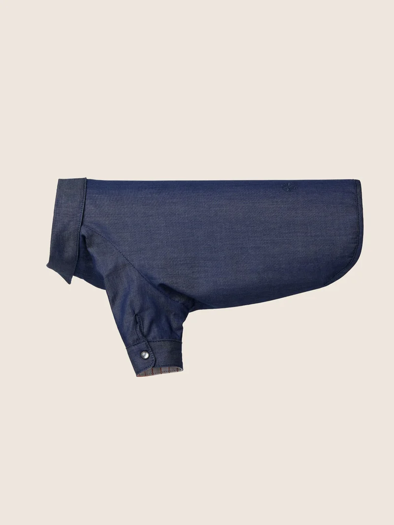 Lightweight Denim Dog Coat