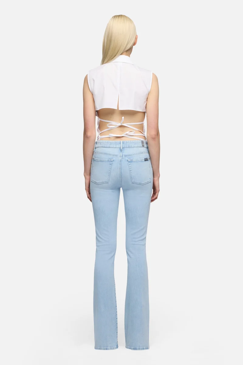 LEGGY BOOTCUT in Left Hand Dewdrop
