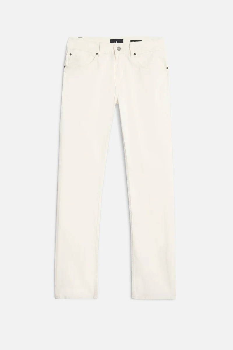THE STRAIGHT in Luxe Performance Sateen Chalk