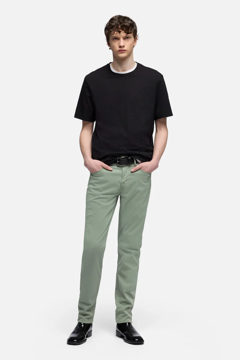 SLIMMY in Luxe Performance Stretch Sateen Leaf