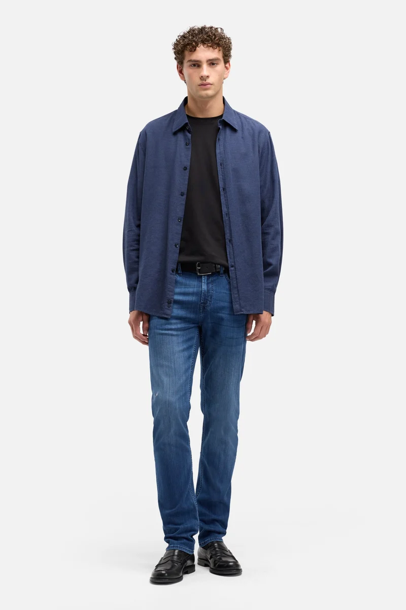 Luxe Performance Plus Slimmy in Mid Blue