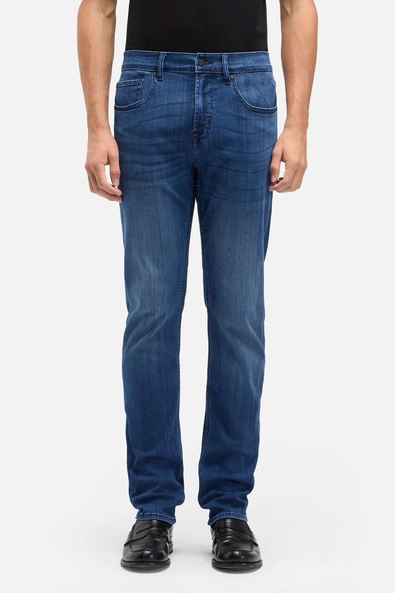 Luxe Performance Plus Slimmy in Mid Blue