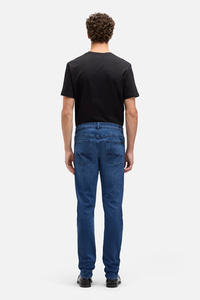 Luxe Performance Plus Slimmy in Mid Blue