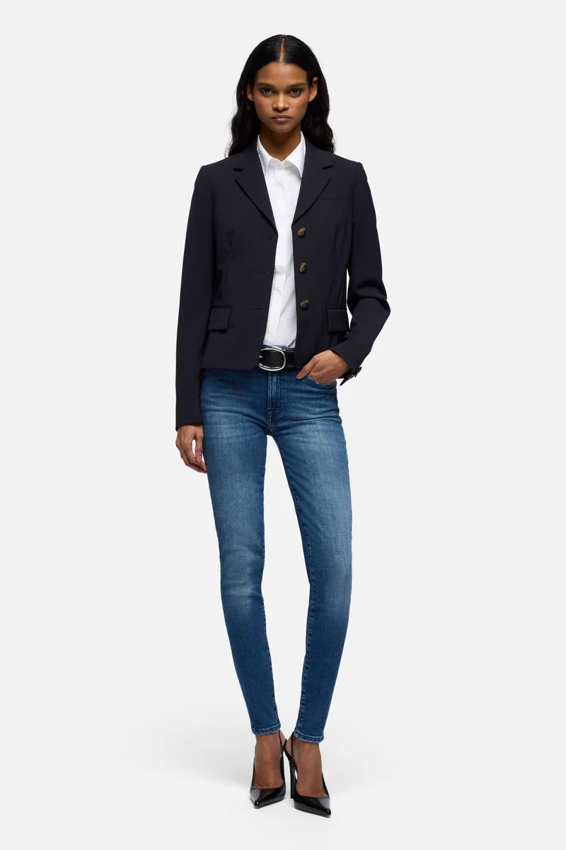 HIGH WAIST SKINNY in Slim Illusion Adventure
