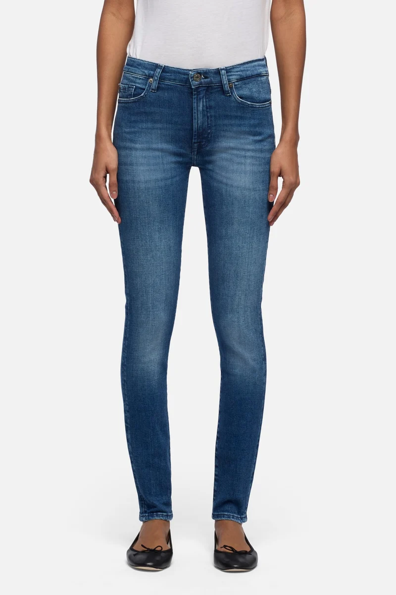 HIGH WAIST SKINNY in Slim Illusion Adventure