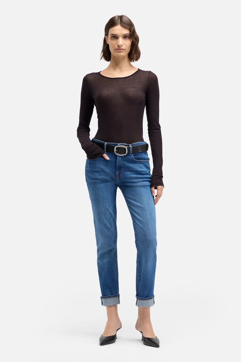 RELAXED SKINNY in Slim Illusion Moonwater