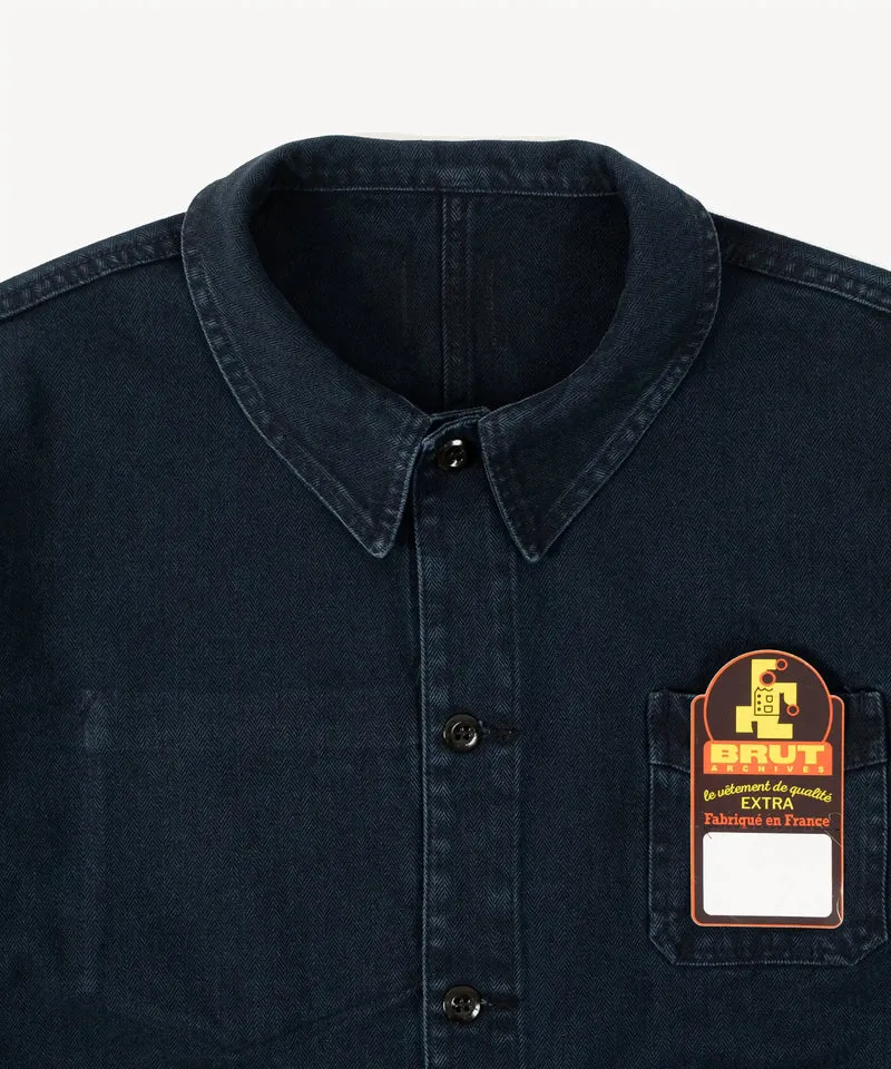 REWORK® INDIGO CROPPED WORK JACKET