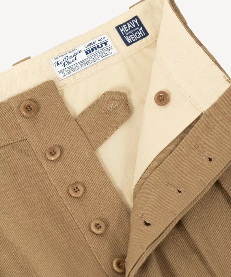 THE DOUBLE PLEAT PANTS