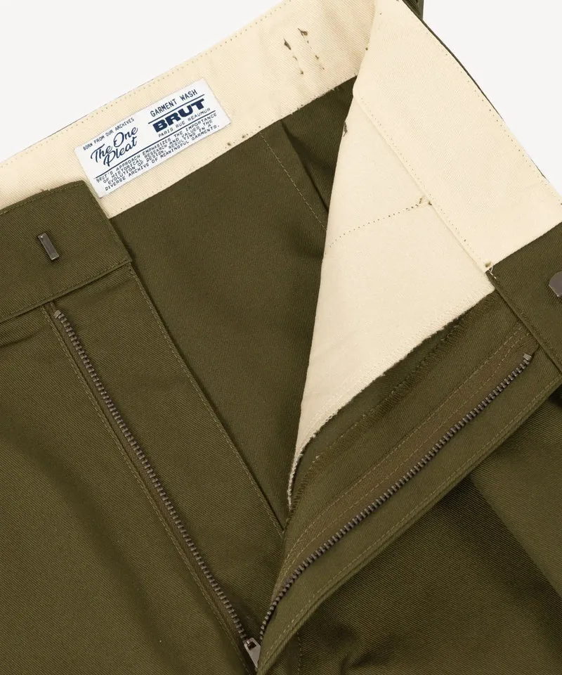 THE ONE PLEAT PANTS