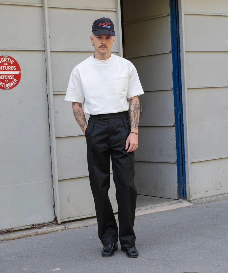 THE ONE PLEAT PANTS