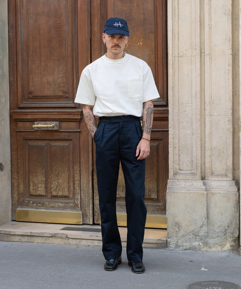 THE ONE PLEAT PANTS