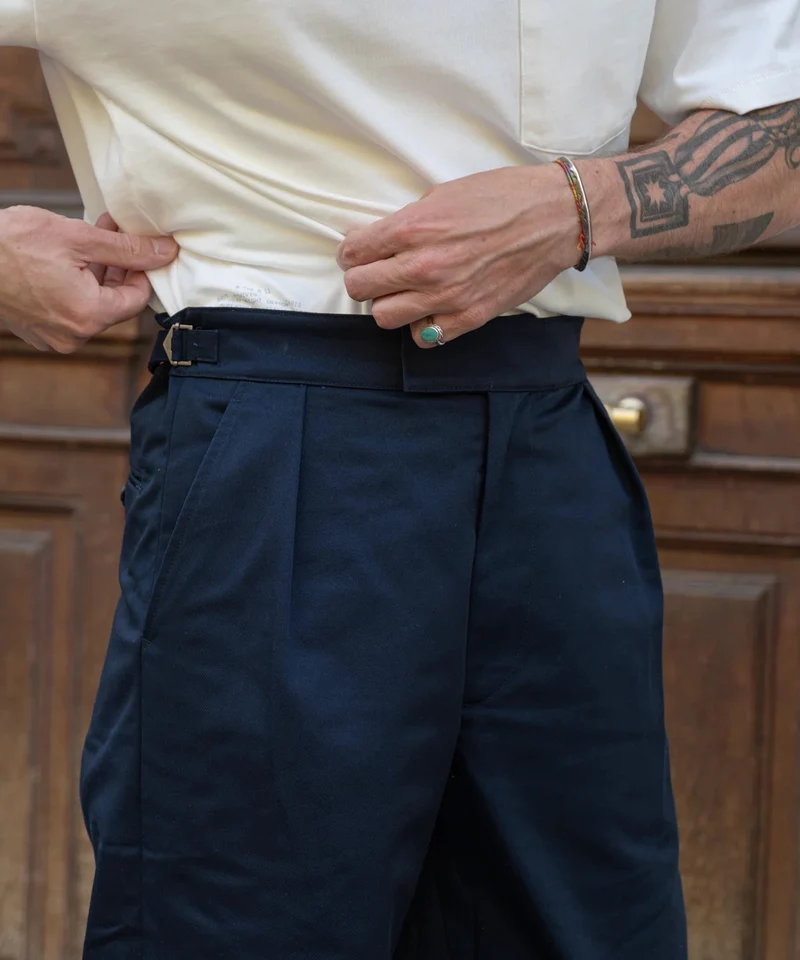 THE ONE PLEAT PANTS