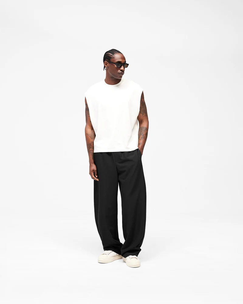 Initial Tape Pant - Jet Black