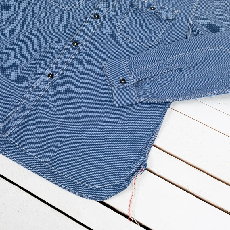 Jean Cord Work Shirt Navy