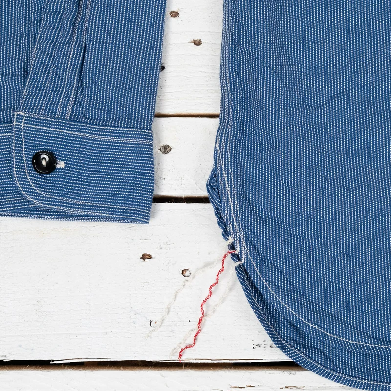 Jean Cord Work Shirt Navy