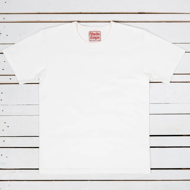 Double Heavyweight Crewneck T-Shirt Weiß
