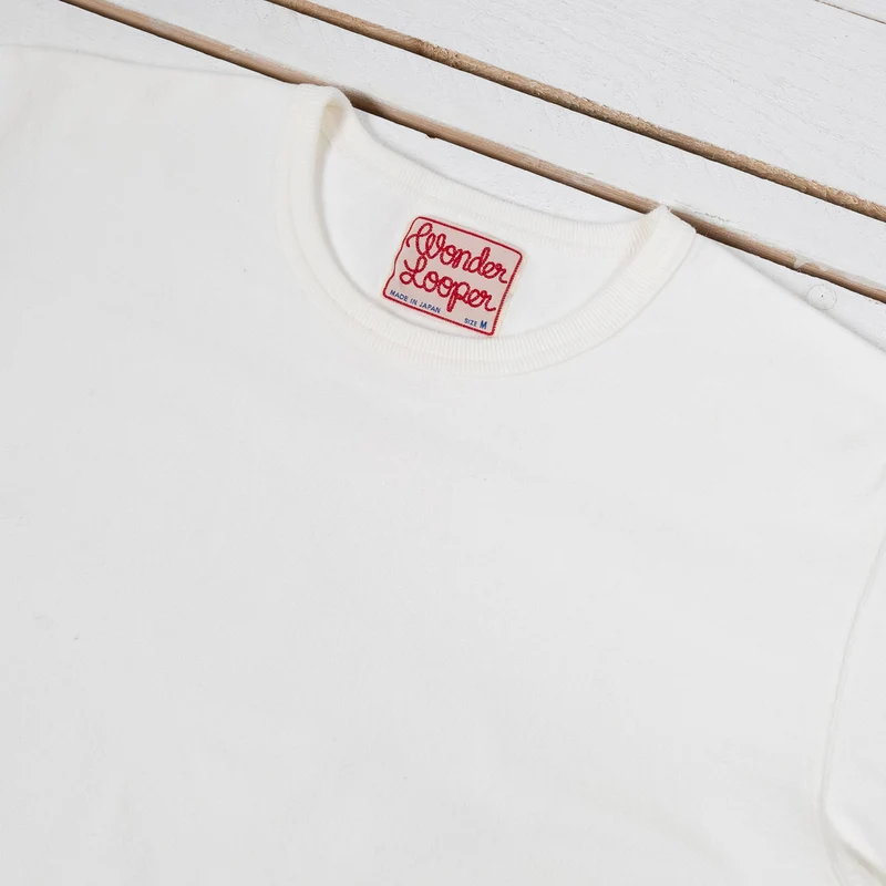 Double Heavyweight Crewneck T-Shirt Weiß