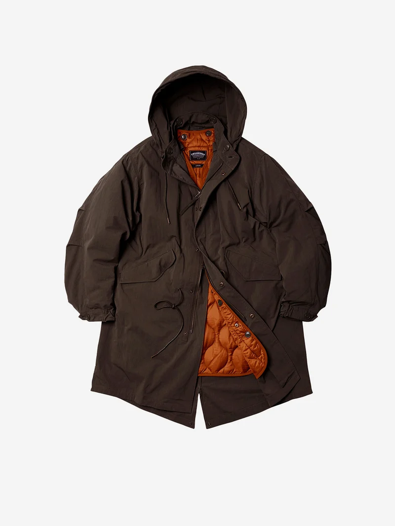 Parka Vincent M1965 Fishtail 2-in-1 marrone