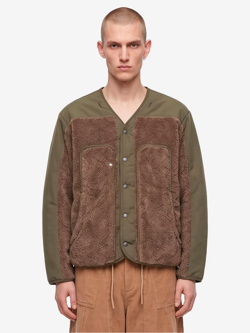 Giacca hooded parka Smock 2-in-1 oliva