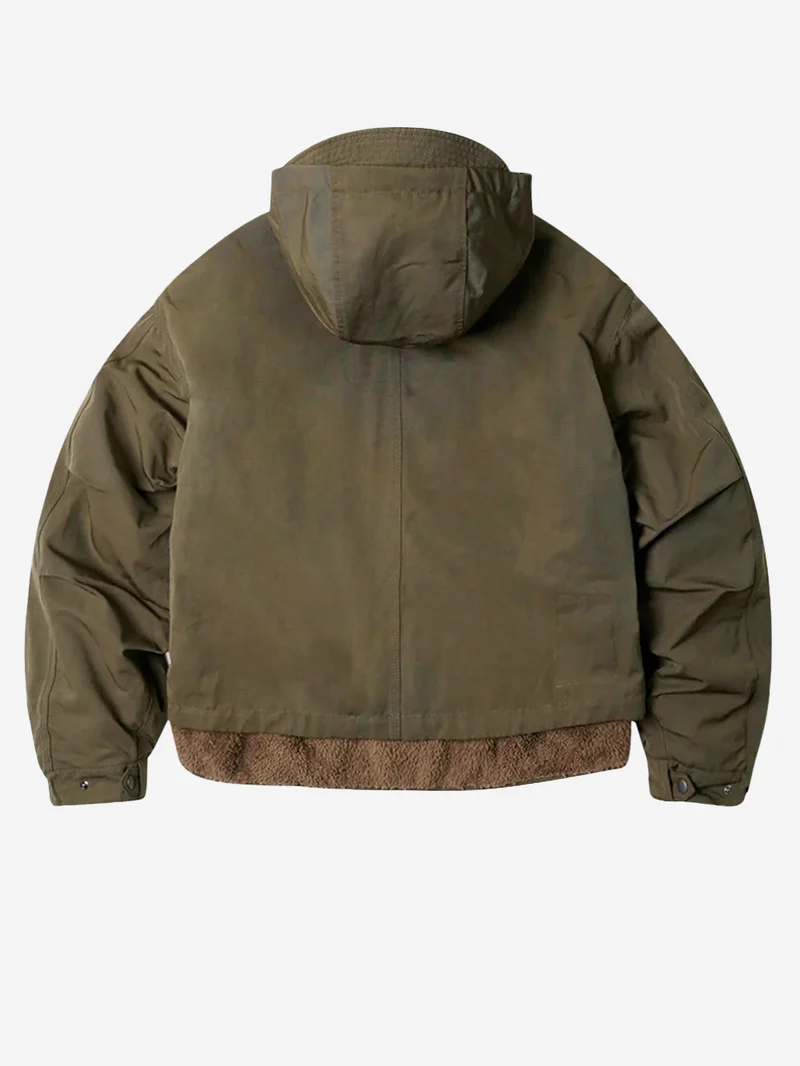 Giacca hooded parka Smock 2-in-1 oliva