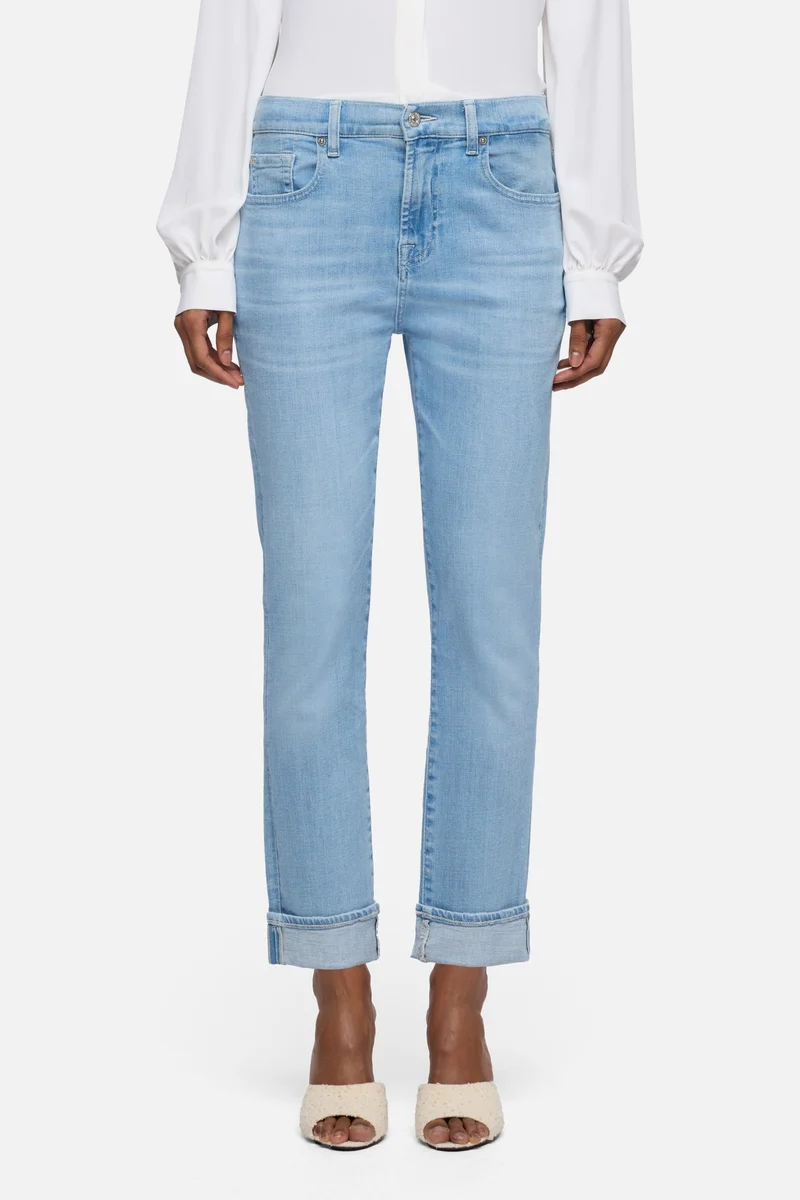 RELAXED SKINNY in Slim Illusion Indigo Bloom