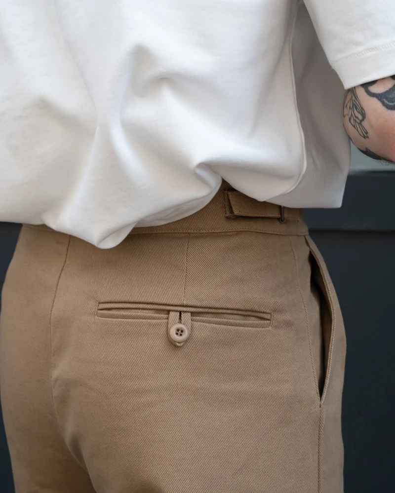 THE ONE PLEAT PANTS