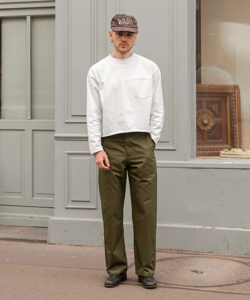 THE BEST PLAIN FRONT PANTS
